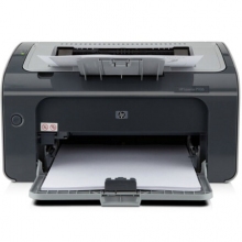 惠普（HP）LaserJet Pro P1106黑白激光打印機(jī) A4打印 USB打印 小型商用打印